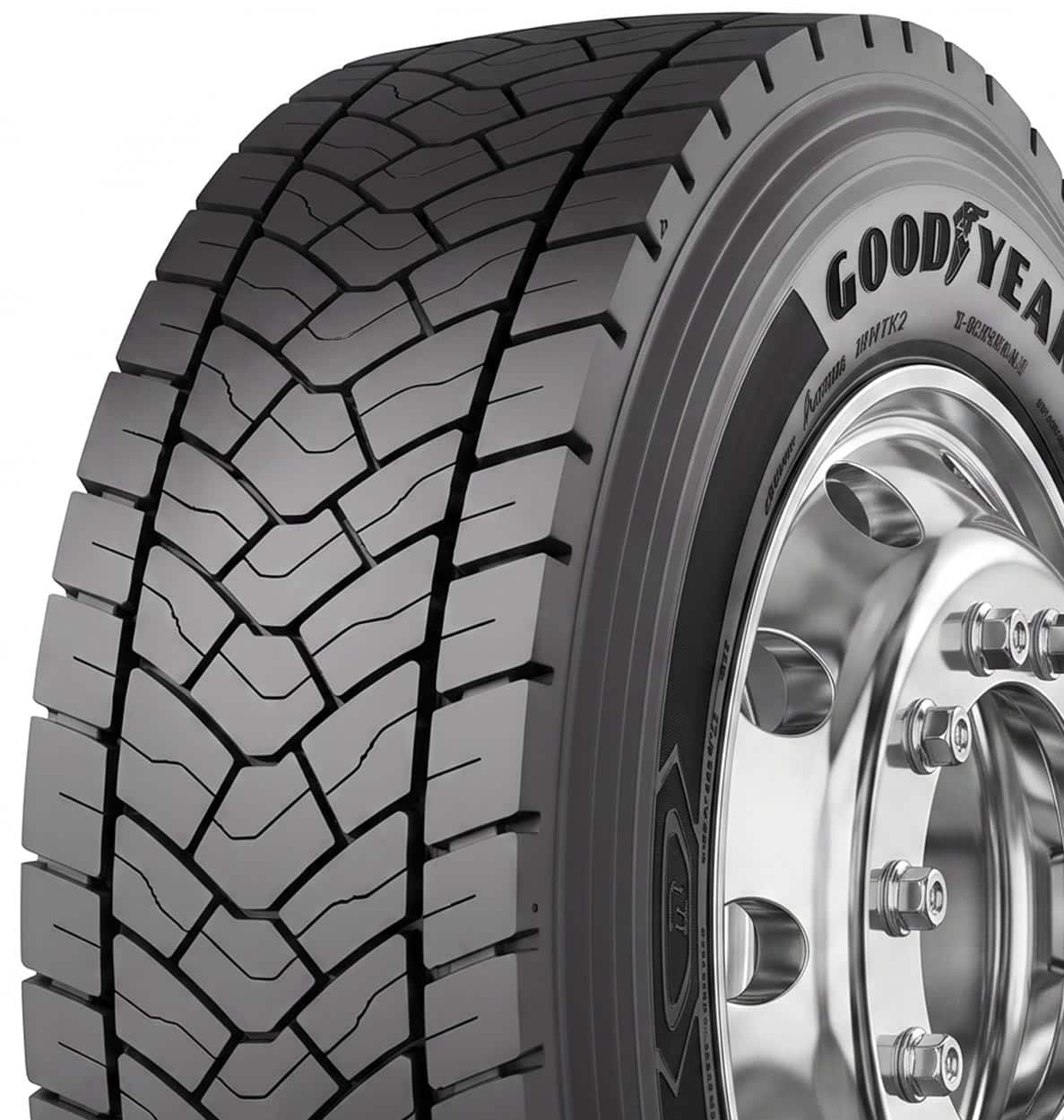 goodyeaer-kmaxd-gen3 GOODYEAR 315/80 R22.5 156L/154M KMAX D G3 - Imagen 1